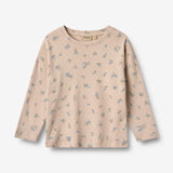 Wheat Main T-shirt L/S Thilda Jersey Tops and T-Shirts 9573 warm sand flowers