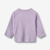 Wheat Main T-shirt L/S embroidery Darrin T-Shirt 9612 warm cosmic lilac