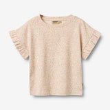 Wheat Main T-shirt S/S Ally T-Shirt 9422 coral flowers