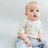 Wheat Main T-shirt S/S Fabian T-Shirt 9669 whale friends