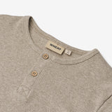 Wheat Main T-shirt S/S Lumi T-Shirt 0072 gravel melange