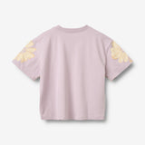 Wheat Main T-shirt S/S Petri T-Shirt 1346 lavender