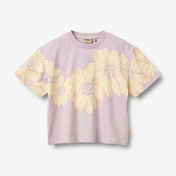 Wheat Main T-shirt S/S Petri T-Shirt 1346 lavender