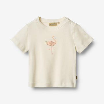Wheat Main T-shirt S/S Soffie T-Shirt 3182 ivory
