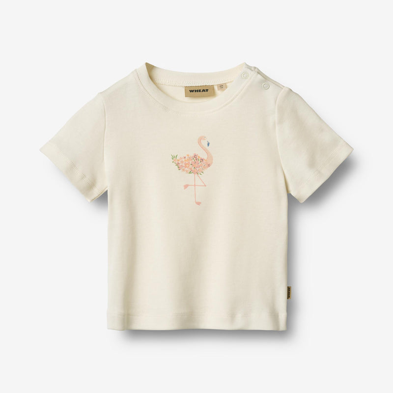 Wheat Main T-shirt S/S Soffie T-Shirt 3182 ivory 