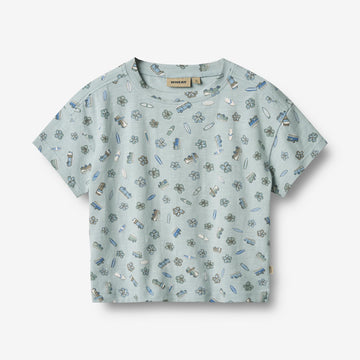 Wheat Main T-shirt S/S Tommy T-Shirt 9445 surf friends