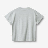 Wheat Main T-shirt S/S Tommy T-Shirt 1048 blue stripe