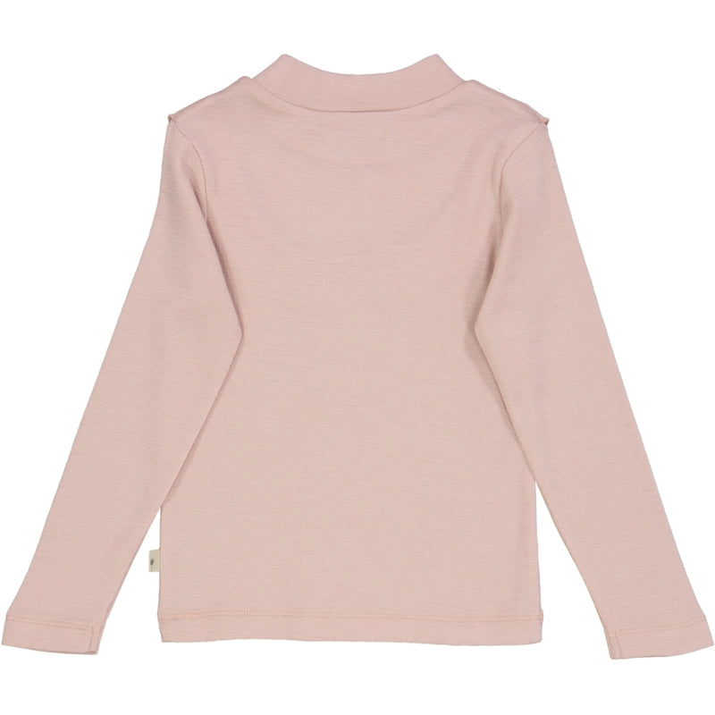 Wheat Wool T-shirt Wool Ruffle LS Jersey Tops and T-Shirts 2487 rose powder