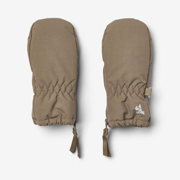 Wheat Outerwear Technical Mittens Zipper Accessory 1138 dry wood