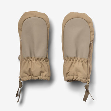 Wheat Outerwear Technical Mittens Zipper Accessory 3201 walnut