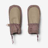 Wheat Outerwear Technical Mittens Zipper Accessory 9623 plum truffle