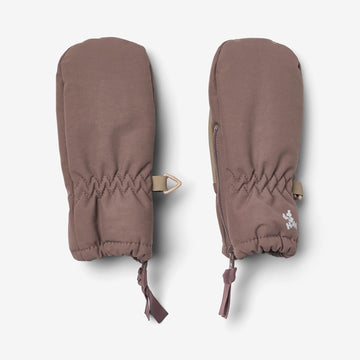 Wheat Outerwear Technical Mittens Zipper Accessory 9623 plum truffle