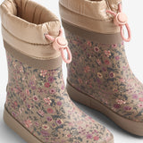 Wheat Footwear Thermo Barefoot Rubber Boot Arden Rubber Boot 9674 portabella flowers