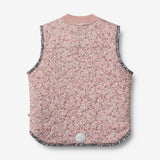 Wheat Outerwear Thermo Gilet Eden Vest 9540 soft lavender flowers