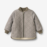 Wheat Outerwear Thermo Jacket Benni Jacket 9622 brown stripe