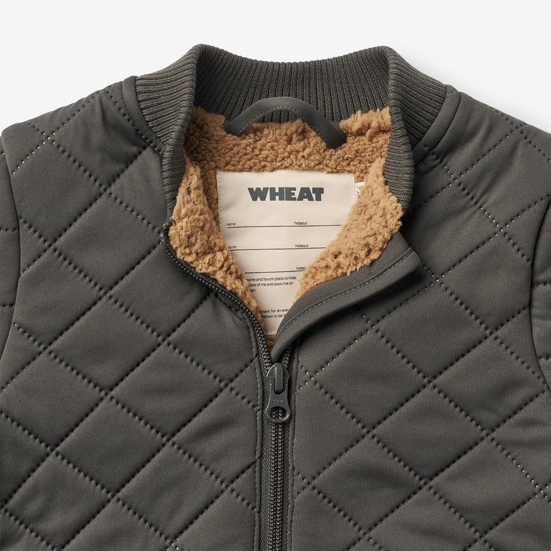 Wheat Outerwear Thermo Jacket Benni | Baby Thermo 1180 raven