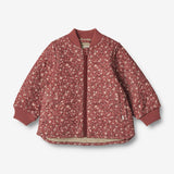 Wheat Outerwear Thermo Jacket Benni | Baby Thermo 2077 red flowers