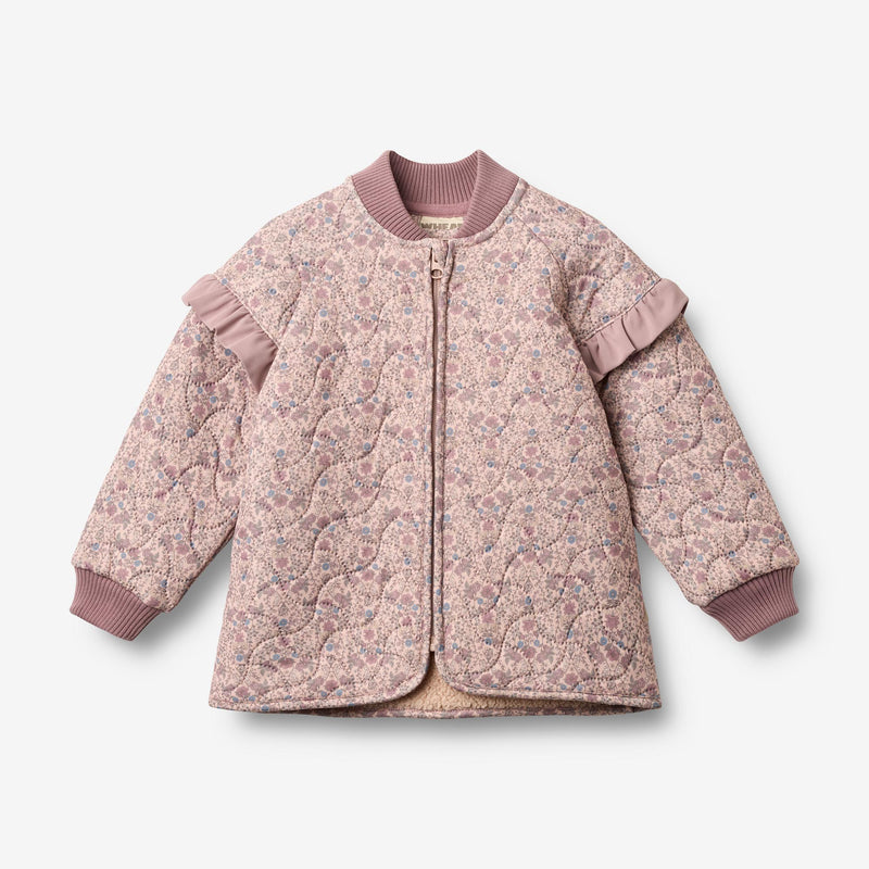Wheat Outerwear Thermo Jacket Ellas Jacket 9535 rose dust tapestry