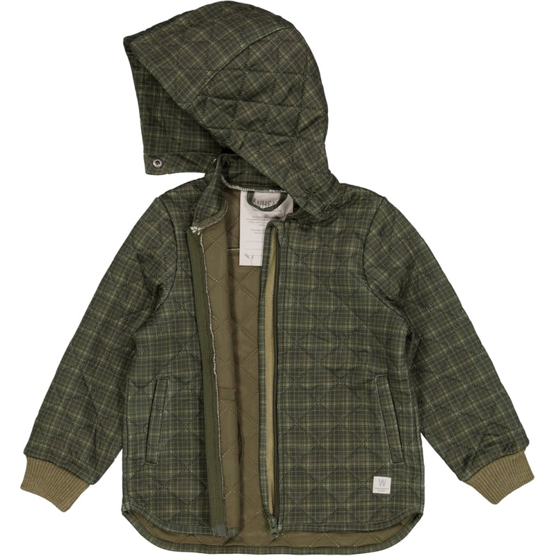 Wheat Outerwear Thermo Jacket Eske Thermo 4215 olive check