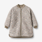 Wheat Outerwear Thermo Jacket Helga Jacket 9673 grey stone flowers