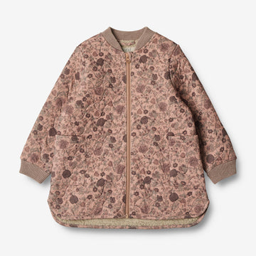 Wheat Outerwear Thermo Jacket Helga Thermo 2474 rose dawn flowers