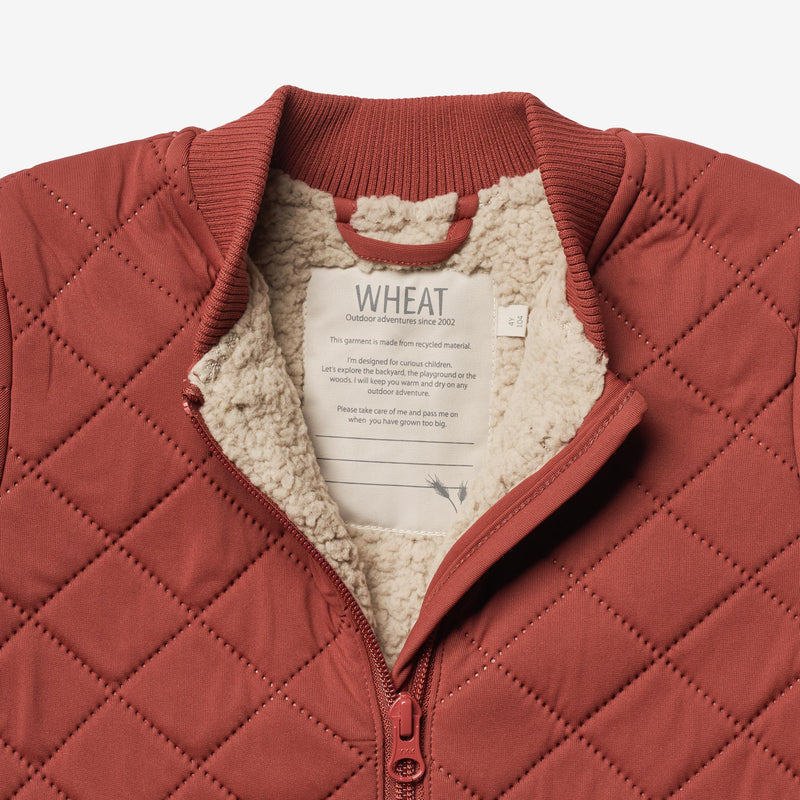 Wheat Outerwear Thermo Jacket Helga Thermo 2072 red