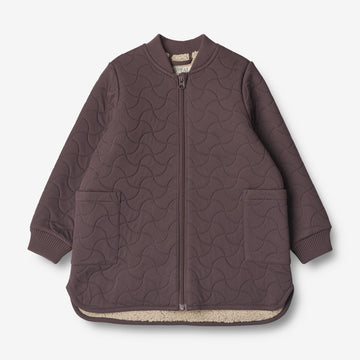 Wheat Outerwear Thermo Jacket Helga Thermo 3118 eggplant