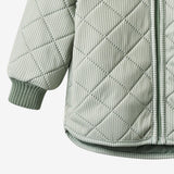 Wheat Outerwear Thermo Jacket Loui Jacket 4142 green stripe