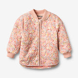 Wheat SMU Thermo Jacket Loui Jacket 9598 fruits and flowers