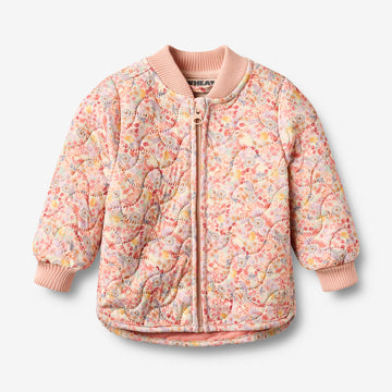Wheat SMU Thermo Jacket Loui Jacket 9598 fruits and flowers