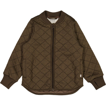 Wheat Outerwear Thermo Jacket Loui Thermo 3015 brown melange