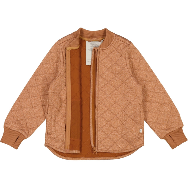 Wheat Outerwear Thermo Jacket Loui Thermo 5303 amber melange