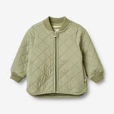 Wheat Outerwear Thermo Jacket Loui Thermo 1145 green tea