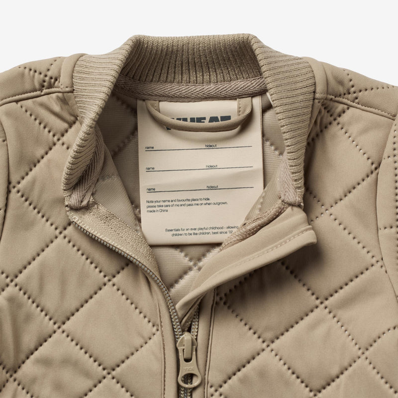 Wheat Outerwear Thermo Jacket Loui Thermo 3239 beige stone