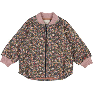 Wheat Outerwear Thermo Jacket Loui Thermo 1063 ink flowers