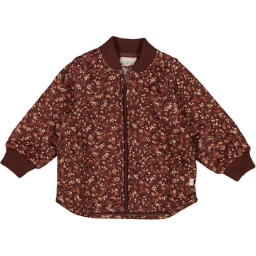 Wheat Outerwear Thermo Jacket Loui Thermo 2751 maroon birds