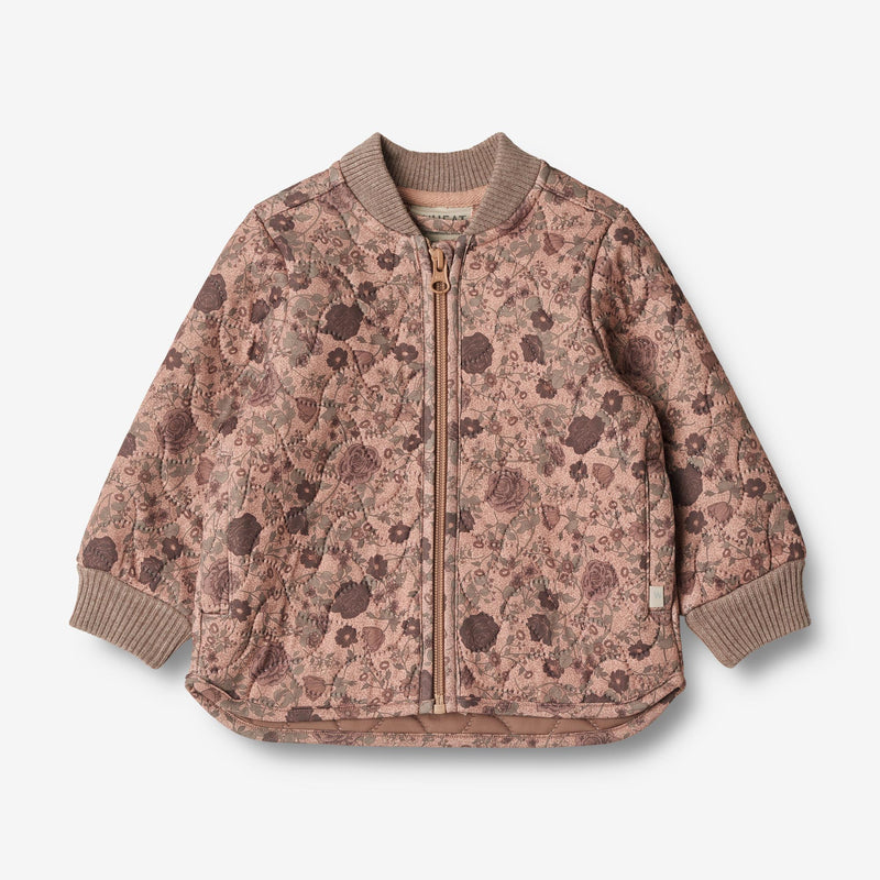 Wheat Outerwear Thermo Jacket Loui | Baby Thermo 2474 rose dawn flowers