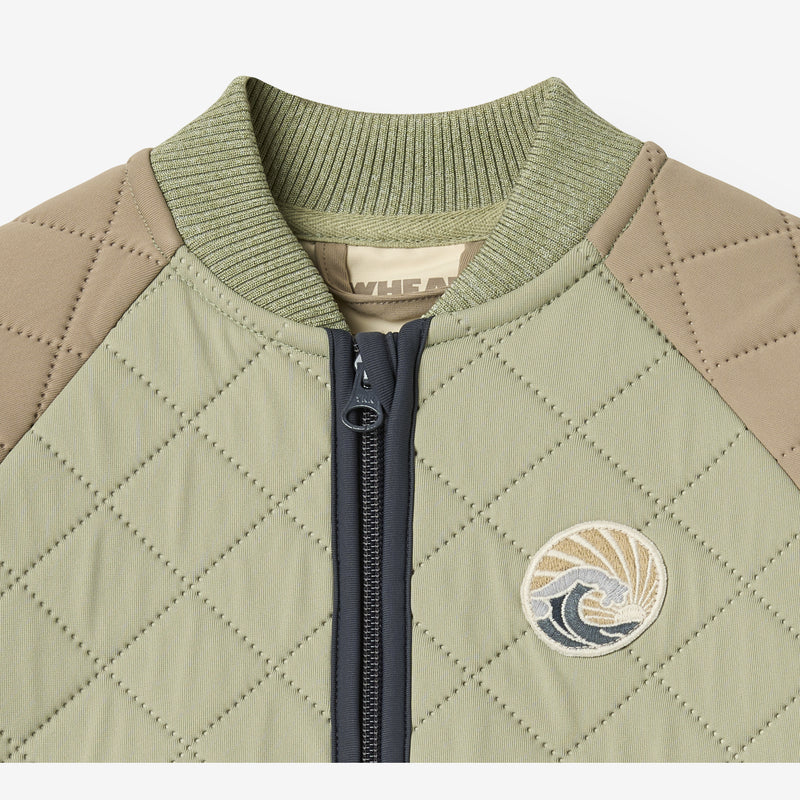Wheat Outerwear Thermo Jacket Ole Thermo 1145 green tea
