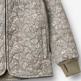 Wheat Outerwear Thermo Jacket Thilde Jacket 9673 grey stone flowers