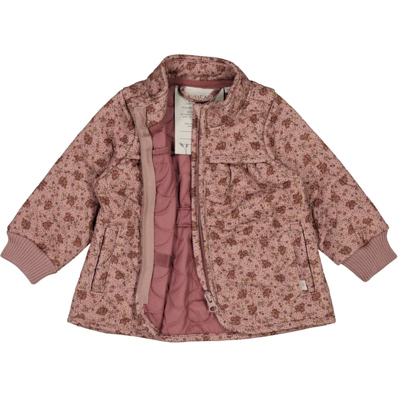 Wheat Outerwear Thermo Jacket Thilde Thermo 3317 wood rose flowers