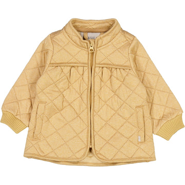Wheat Outerwear Thermo Jacket Thilde | Baby Thermo 5108 yellow melange