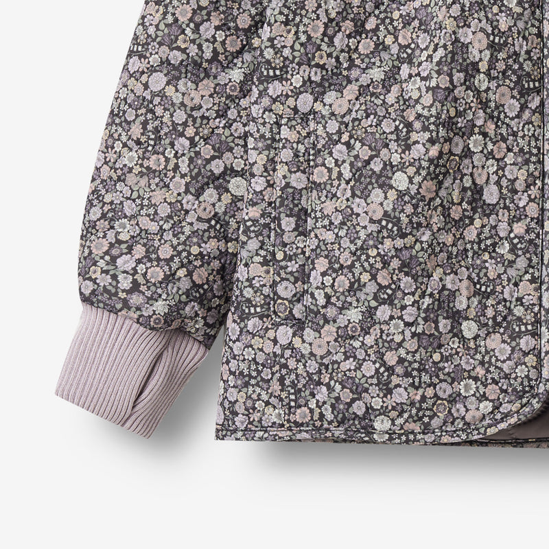 Wheat Outerwear Thermo Jacket Tilde Jacket 9527 black sea flowers