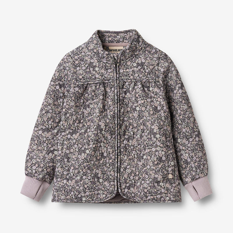 Wheat Outerwear Thermo Jacket Tilde Jacket 9527 black sea flowers