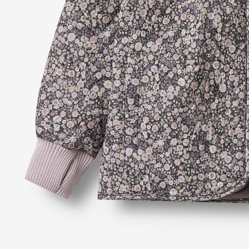 Wheat Outerwear Thermo Jacket Tilde Jacket 9527 black sea flowers