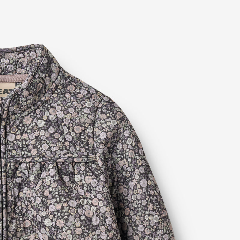 Wheat Outerwear Thermo Jacket Tilde Jacket 9527 black sea flowers