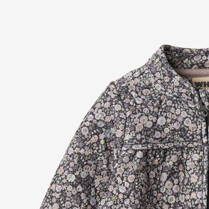 Wheat Outerwear Thermo Jacket Tilde Jacket 9527 black sea flowers
