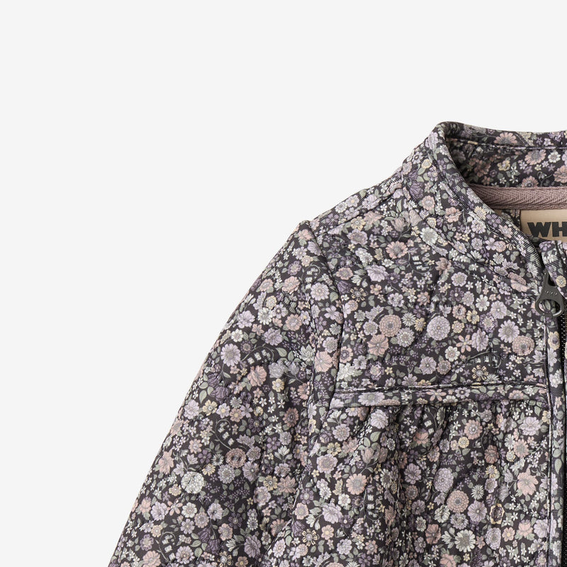 Wheat Outerwear Thermo Jacket Tilde Jacket 9527 black sea flowers