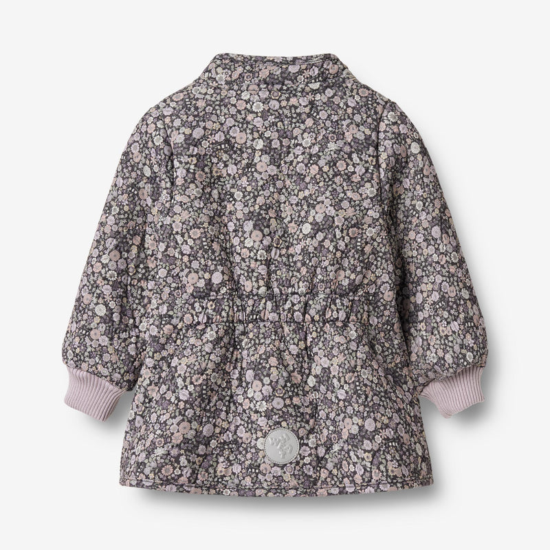 Wheat Outerwear Thermo Jacket Tilde Jacket 9527 black sea flowers