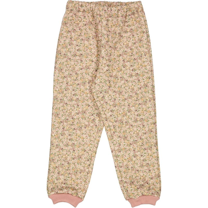 Thermo Pants Alex - eggshell flowers