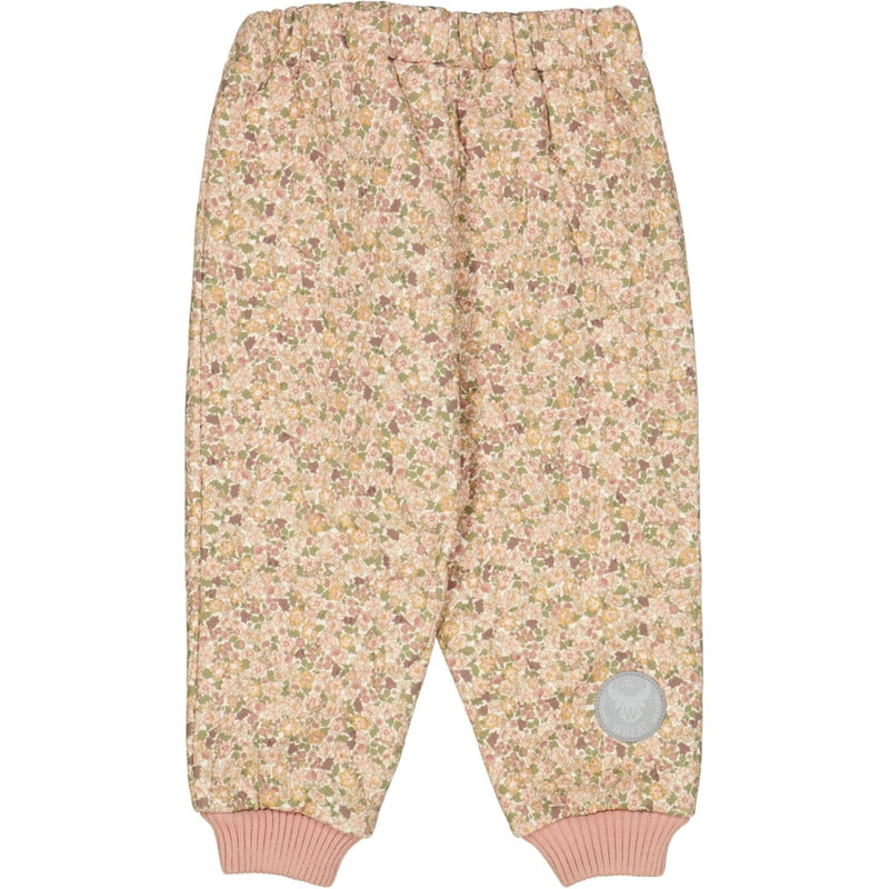 Thermo Pants Alex - eggshell flowers